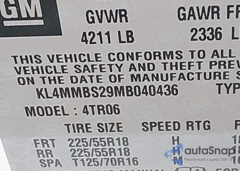 2021 Buick Encore Gx Fwd Preferred from USA, damaged, VIN KL4MMBS29MB040436